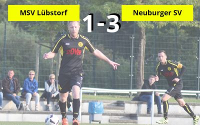 Verdienter Sieg gegen Lübstorf  &nbsp;