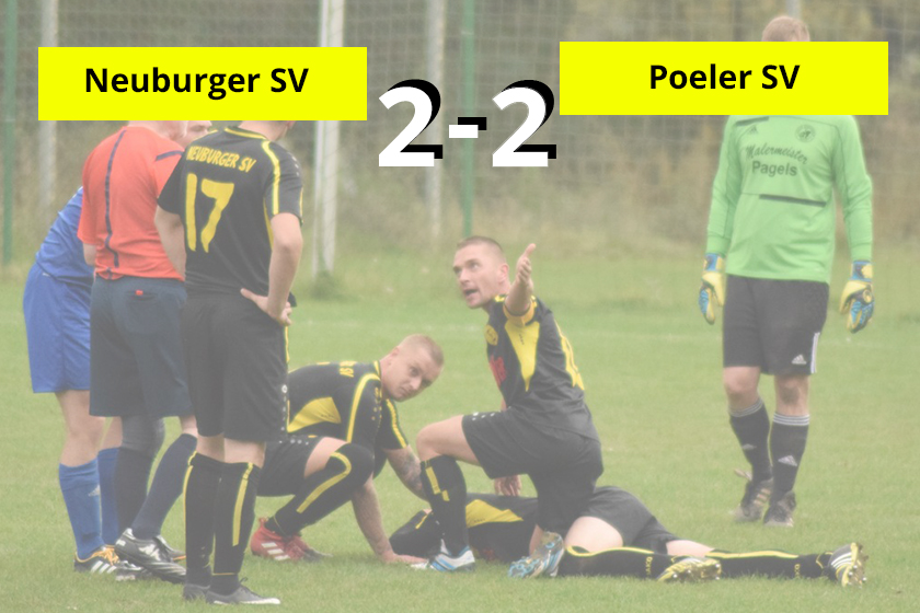 Last-Minute Ausgleich für Poel  &nbsp;