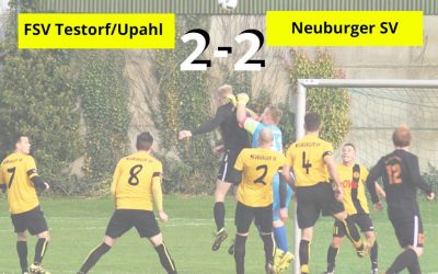 Erkämpfter Punkt beim FSV Testorf/Upahl