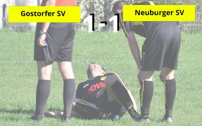 Enttäuschung in Gostorf