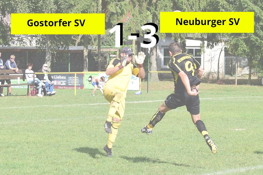Auswärtssieg in Gostorf
